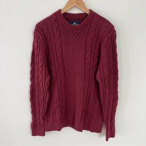 Hollister Burgundy Sweater
